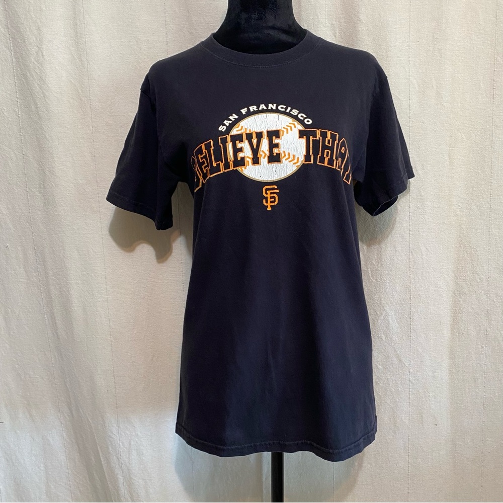Black San Francisco Giants MLB Graphic Tee Size Small
